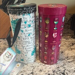 Colorful Wine Glass Gift Set